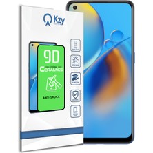 Kzy Oppo A74 4g Tam Kaplayan Seramik Nano Esnek Ekran Koruyucu Cam