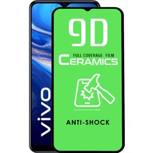 Kzy Vivo Y20S Tam Kaplayan Seramik Nano Esnek Ekran Koruyucu Cam