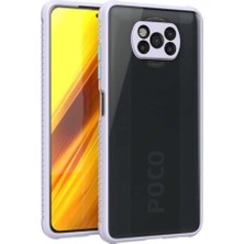 Kzy Xiaomi Poco X3 Pro Kılıf Kamera ve Köşe Korumalı Aircolor Kapak - Lila