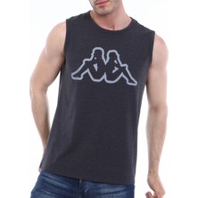 Kappa Kolsuz T-Shirt Dwal Antrasit