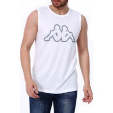 Kappa Kolsuz T-Shirt Dwal Beyaz