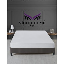 Violet Life Pamuklu Fitted Sıvı Geçirmez Alez & Yatak Koruyucu