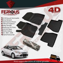 Refref Ford Focus 3 Sedan 4d Paspas Siyah ve I.z. Bagaj Havuzu 2011 2014