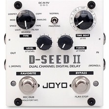 Joyo Dseedıı Stereo Gecikmedelay ve Looper Pedalı