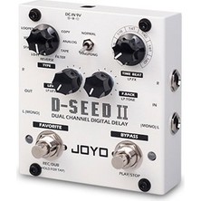 Joyo Dseedıı Stereo Gecikmedelay ve Looper Pedalı