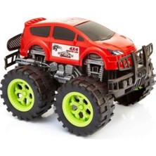 ÇLK Toys Çalkan Jumbo Dev Tekerlekli 4x4 Off Road Oyuncak Araba Kırmızı