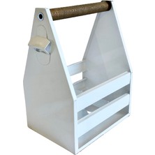 Rustic Concept Metal Şişe Tepsisi