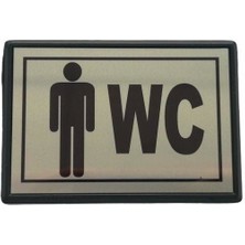 Cemax - Yönlendirme Wc Bay 10 x 7 cm Küçük Boy