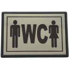 Cemax - Yönlendirme Wc Bay Bayan 10 x 7 cm Küçük Boy