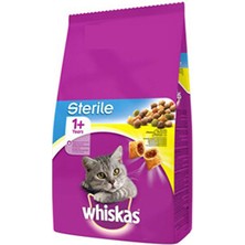 Whiskas Yetişkin Kısırlaştırılmış Tavuklu Kedi Maması 1,4 kg