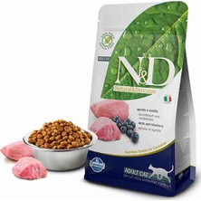 N&d Tahılsız Kuzulu Yaban Mersini Yetişkin Kedi Maması 5 kg