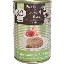 Chef's Choice Chefs Choice Puppy Lamb&rice Pate Konserve 400GR 6 Lı Avantaj Paketi