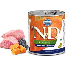 N&d Pumpkin Kuzu&yaban Mersini Yetişkin Köpek Kons 6X285 gr