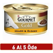 Gourmet Gold Çifte Lezzet Hindi&ördek 85GR 6 Lı Avantaj Paketi