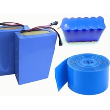 Emay Center 18650 Batarya Pvc Kaplama Makaron - Shrink Lityum Isı Ile Daralan Pvc 50 cm - 185 x 0.15MM