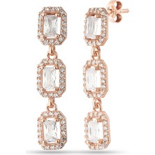 Glorria Gümüş Baget Küpe