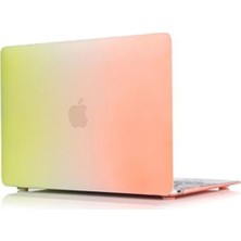 Arabulalaca Apple Macbook Air 11.6'' A1465 A1370 2in1 Silikon Mat Doku Kılıf