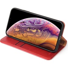 Lnobern iPhone XS Max 6.5 inç Uyumlu Kickstand Cüzdan Flip Deri Kılıf (Yurt Dışından)