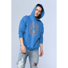 Ecko Unltd Gang Mavi Erkek Kapüşonlu Hoodie