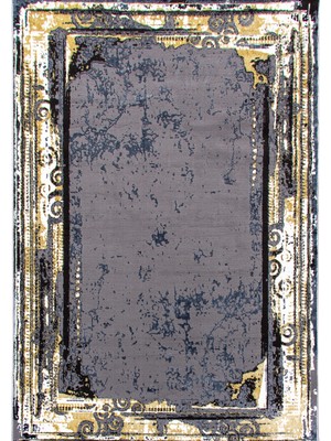 Payidar Halı Elit HE628 Antrasit / Gold 150X230 cm Modern Dokuma Halı