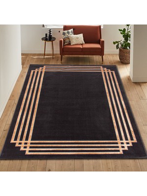 Payidar Halı Elit G6732 Antrasit / Gold 150X230 cm Modern Dokuma Halı