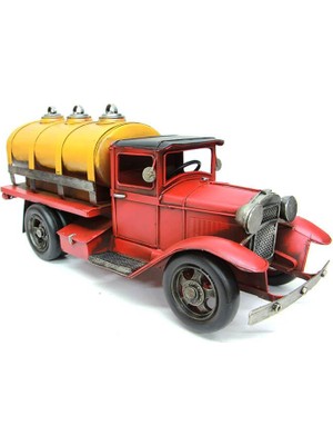 Tunga Dekoratif Metal Tanker Biblo Dekoratif Hediyelik