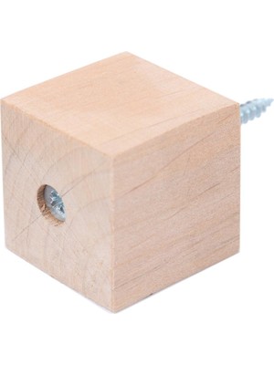 X-Perk Masa Sandalye Ünite Kanepe  Mobilya Koltuk Ayak Yükseltici Ahşap Takoz 6'lı Boy 30 Cm En 3 Cm Boyasız