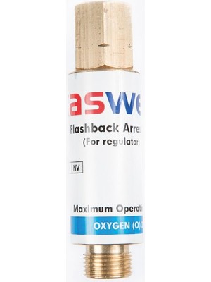 Kasweld 3004 O Basınç Düşürücü Için Emniyet Valfi (Oksijen)