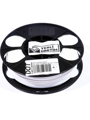 DAT PLA 3D Filament Beyaz 1.75MM 500G Yüksek Baskı ile Yerli Üretim