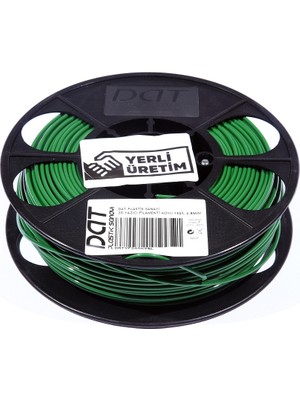 DAT PLA 3D Filament Koyu Yeşil 1.75MM 500G Yüksek Baskı Kalitesi ile Yerli Üretim