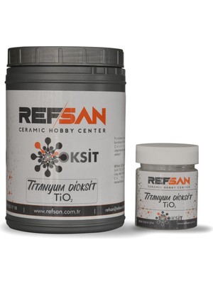 Refsan Titanyum Oksit ( Rutil ) RC823  100 gr