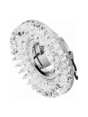 Atlantis Kristal 6W  Cob LED Downlıght Armatür Beyaz Atlantis