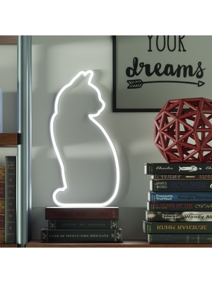 Mustard Cat LED Işık