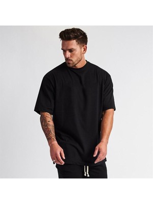 Miracolo Erkek Bisiklet Yaka Oversize T-Shirt