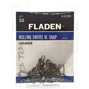 Lekande Rolling Swivel W.snap Klipsli Fırdöndü