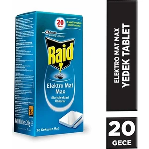 Elektromat Max Sinek Kovucu Tablet 20 'li