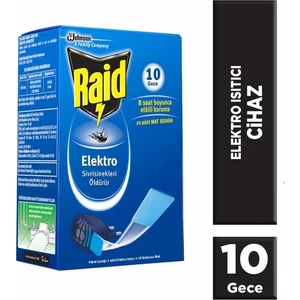 Elektro Isıtıcı Makine Sinek Kovar + 10 Mat Tablet
