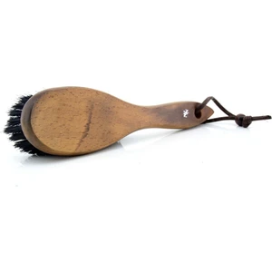 Ahşap Fırça Elbise Ayakkabı Fırçası 25 cm Uzunluğunda Ceviz Renk