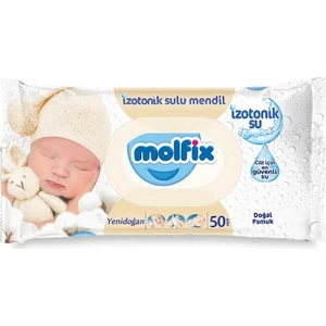Izotonik Sulu Yenidoğan Islak Havlu Mendil 50LI