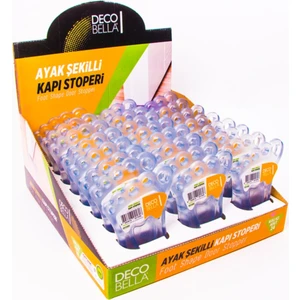 4 Adet Ayak Şekilli Kapı Stoperi Rampası Şeffaf Kapı Stobu Çarpma Önleyici Omak By Sungur