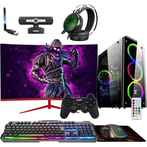 AMX15 AMD Ryzen 5 3600 8GB 1TB + 120GB SSD RX550 Freedos 27" Masaüstü Bilgisayar