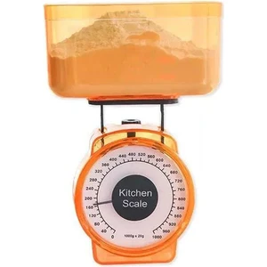 Ölçekli Hassas Mekanik Mutfak Tartısı - 1 kg