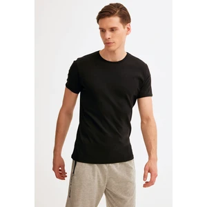 Bisiklet Yaka Basic Tshirt