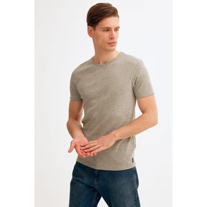 Bisiklet Yaka Basic Tshirt