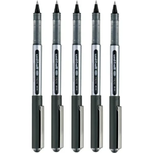 UB-150 Eye Micro Roller Kalem 0.5 mm Siyah 5'li Set