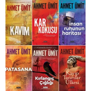 Kavim - Kar Kokusu - İnsan Ruhunun Haritası - Patasana - Kırlangıç Çığlığı - Kayıp Tanrılar Ülkesi - 6 Kitap - Ahmet Ümit