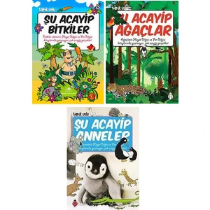 Şu Acayip Bitkiler - Ağaçlar - Anneler 3 Kitap Set / Tarık Uslu