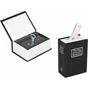 Toptancı Kapında Kitap Görünümlü Mini Gizli Kasa Kumbara