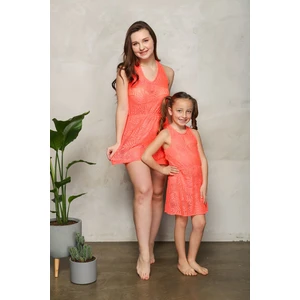L70001 Lace Beach Plaj Elbise.anne ve Kız Ayrı Satılır.