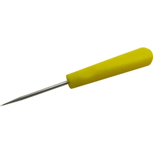 Çuvaldız Mini Boy Plastik Saplı Deri Delme Kemer Delme Iğnesi Sarı 14.5 cm